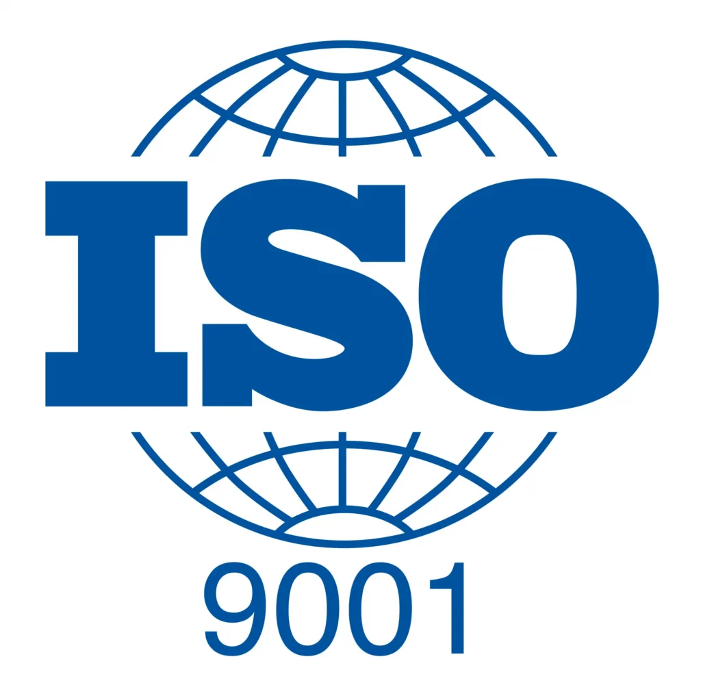 Logo della certificazione ISO 9001